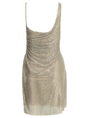 Self Portrait Short Dress With Rhinestones