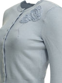 Self Portrait Embroidered Cardigan