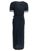Self Portrait Knit Midi Dress