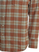 Chemise à carreaux décontractée en canne à sucre