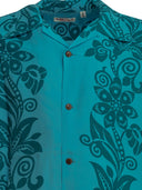 Sun Surf "Pictograph Flower" Casual Shirt