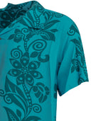 Sun Surf "Pictograph Flower" Casual Shirt