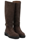 Valentino Garavani Botas altas hasta la rodilla "Logo V"