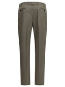 Pantaloni sartoriali in lana Zegna