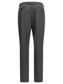 Pantaloni sartoriali in lana Zegna