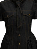 Abito corto in denim Zimmermann