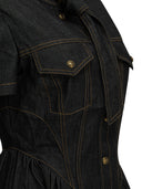 Abito corto in denim Zimmermann