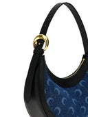 Marine Serre 'Deadstock Denim Mini Eclips' schoudertas