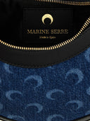 Marine Serre 'Deadstock Denim Mini Eclips' schoudertas