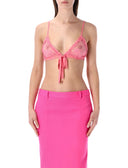 The Attico Top Pink