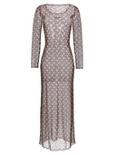 Robe marine serre «Lune»