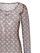 Robe marine serre «Lune»