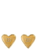Dolce & Gabbana Logo Heart Earrings