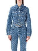 Marine Serre Coats Blue
