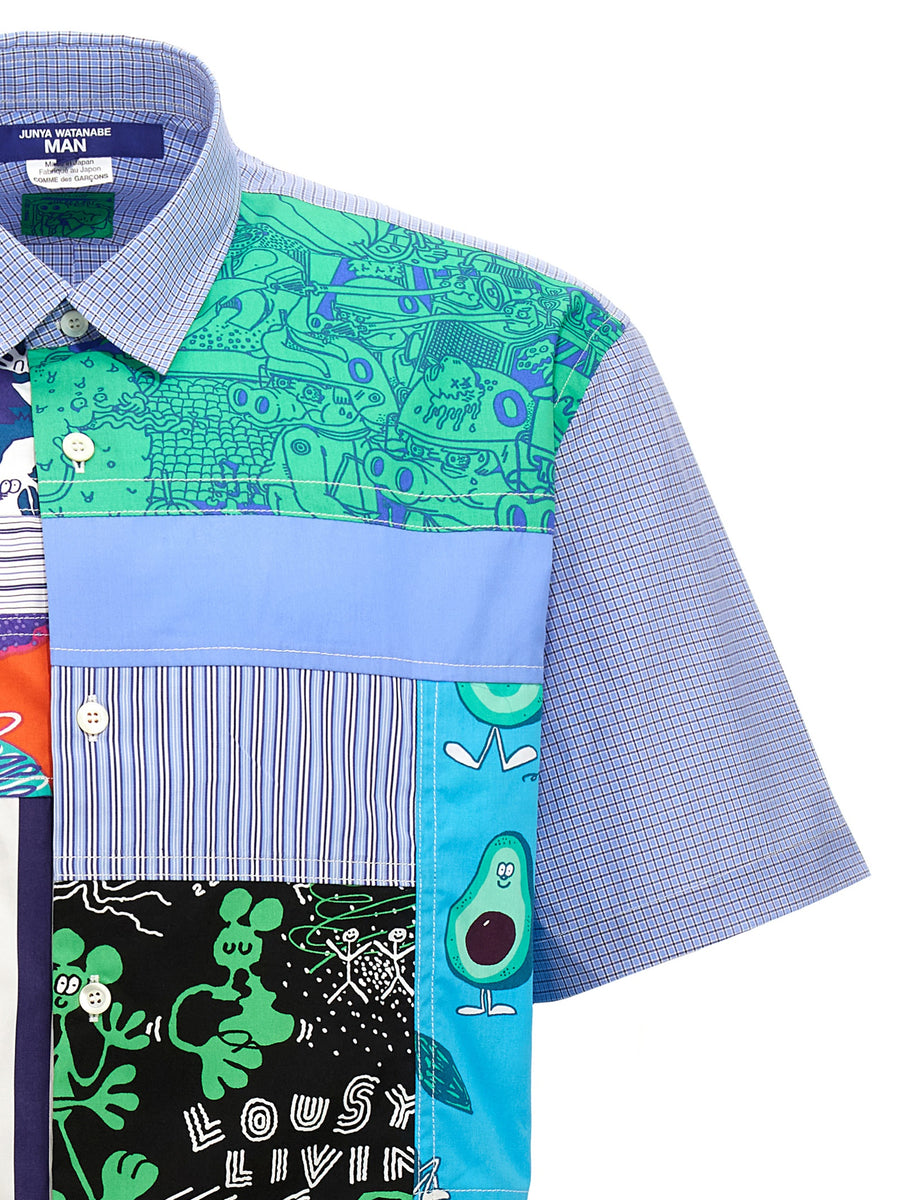 Junya Watanabe Lousy Livin Patchwork Shirt | Balardi