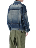 Junya watanabe manteaux bleu