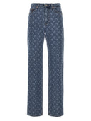 Marine Serre 'Moon Laser' jeans