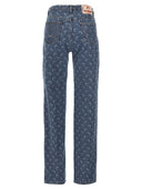 Marine Serre 'Moon Laser' jeans