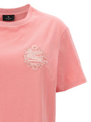 Etro Logo Embroidery T Shirt