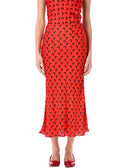 Marine Serre jupe rouge
