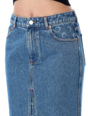 Marine Serre Skirts Blue