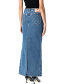 Marine Serre Skirts Blue