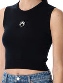 Marine Serre Sweaters Black