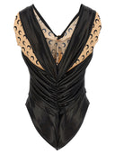 Marine Serre Logo Bodysuit