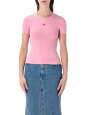 Marine Serre T Shirts And Polos Pink