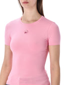 Marine Serre T Shirts And Polos Pink