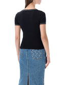 Marine Serre T Shirts And Polos Black