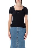 Marine Serre T Shirts And Polos Black