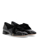 A.Bocca Mary Jane Black Ballet Flat con arco