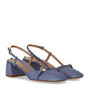 A.Bocca Smoky Blue Slingback Bomba