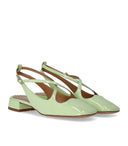 A.BOCCA Two for Love Light Green Slingback Bomba