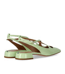 A.BOCCA Two for Love Light Green Slingback Bomba