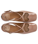 A.BOCCA Two for Love Pink Slingback Pombs