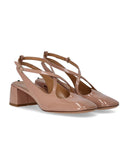 A.BOCCA Two for Love Pink Slingback Pombs