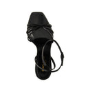 Saint Laurent Opyum Leather Sandals