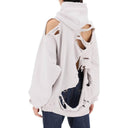 Balenciaga Logo Hooded Sweatshirt