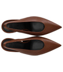 Max Mara Weekend Arito Brown Slingback-Pumps