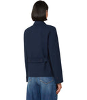 Max Mara Weekend Tappeto Blue Double Breasted Blazer