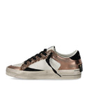 Zapatilla de zapatilla bronzo/bianco crime londres