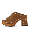 Miss Olivia Eva Brown Mule
