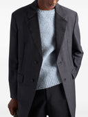 Prada Wollpullover mit Rundhalsausschnitt