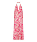 Pahiesa Formentera Fuchsia Long Dress