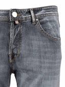 Jacob Cohen Pant5 Pkt Cropped Slim Fit Scott