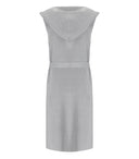 Mm Max Mara Badesse Grey Long Sleeveless Cardigan