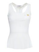 Elisabetta Franchi White Tricot Top