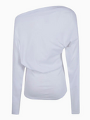 Ann Demeulemeester Roos Bias Cut Drop Shoulder Top Milner